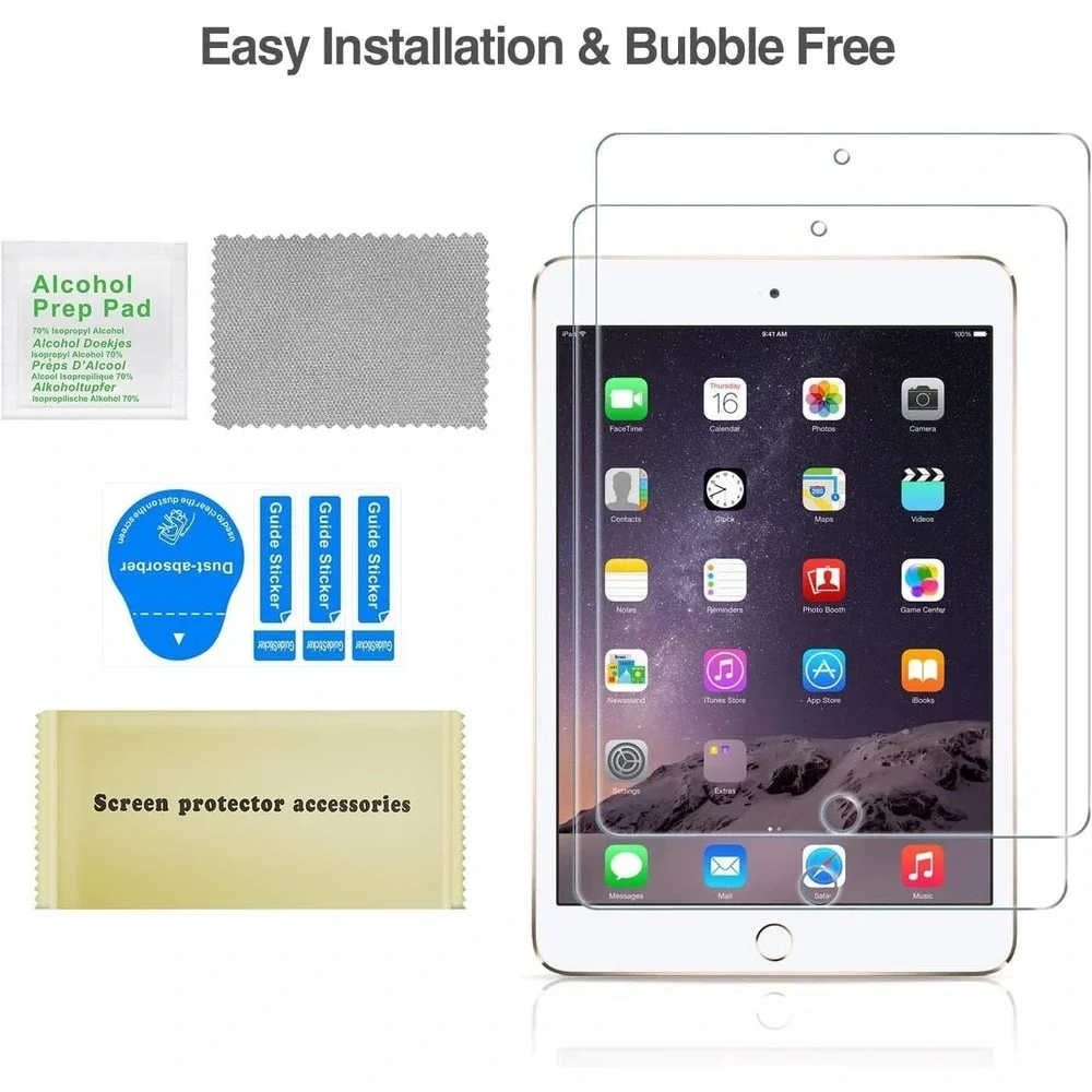 ProCase iPad Mini 1 2 3 Tempered Glass Screen Protector for 7.9